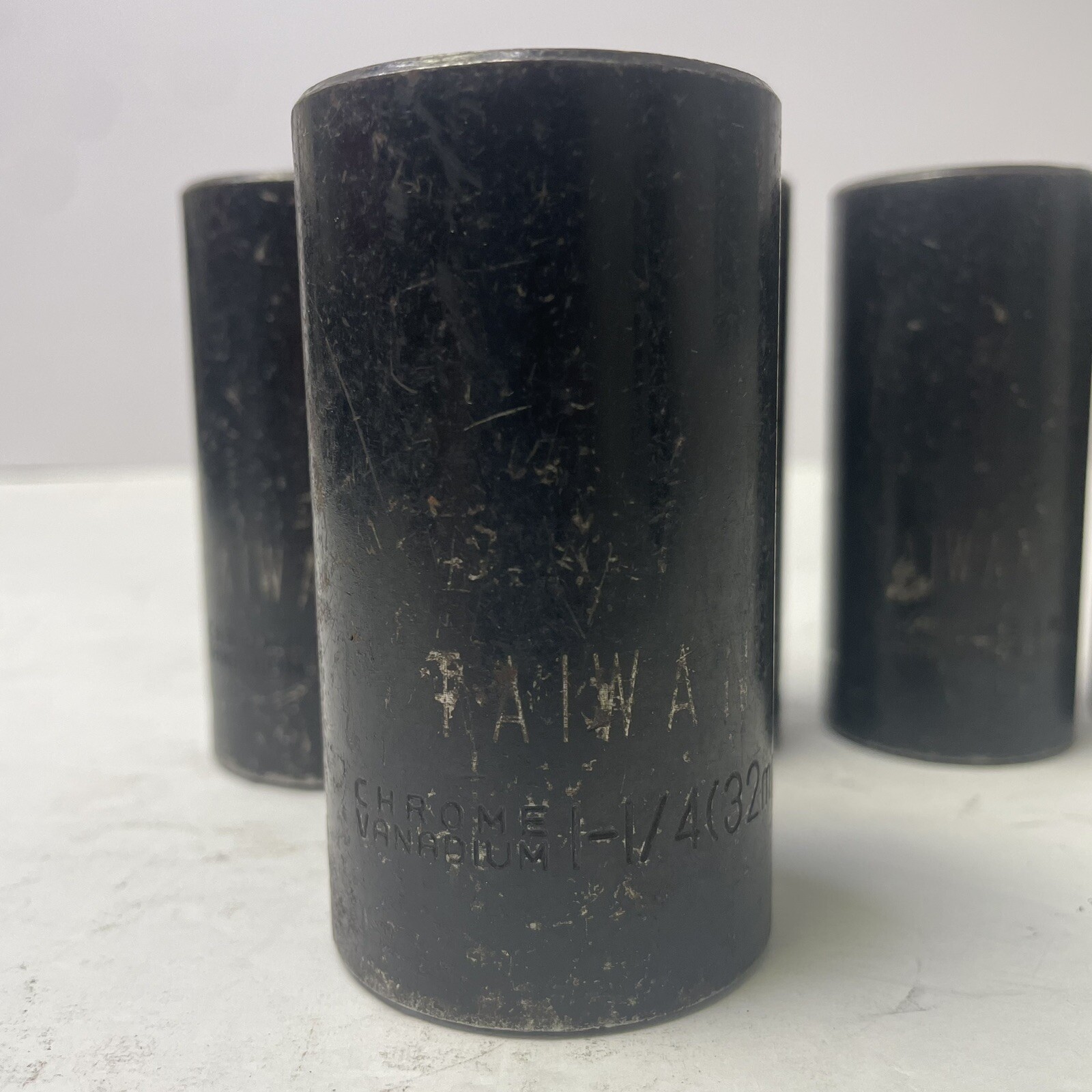 24-32mm Black Impact Socket Set 1/2″ Drive Chrome Vanadium – Heavy Duty Tools