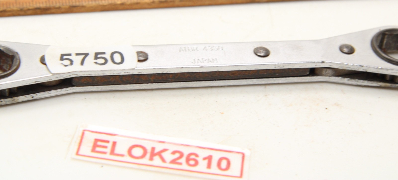 Continental Air Tool 7/16″x1/2” 6Pt. SAE Ratcheting Box Wrench ATBR4350 Modified
