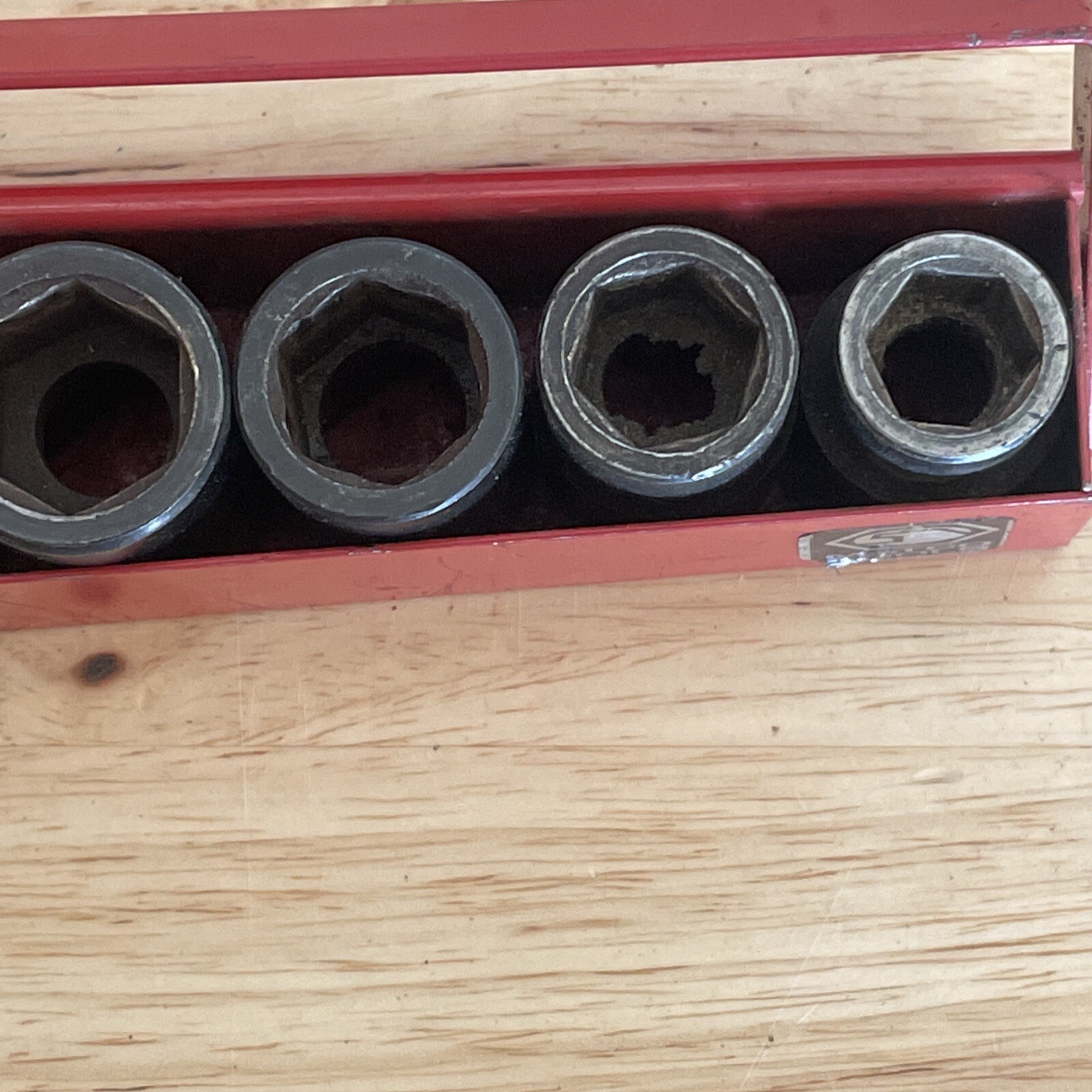 Matco Tools Impact Socket Set Shallow SAE 1/2” Drive 6 Point 1/2″- 1” USA