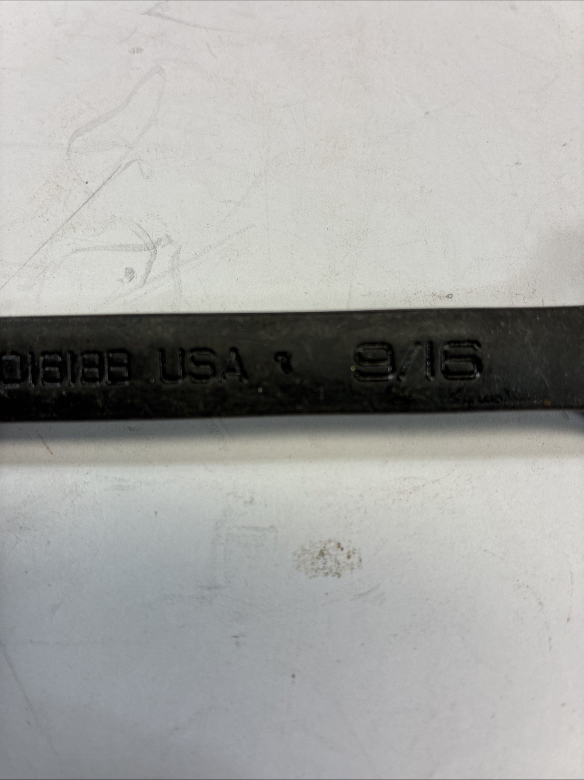 Snap On 1/2–9/16″ Open-End Wrench SAE Black Oxide Industrial Finish GVO1618B NEW