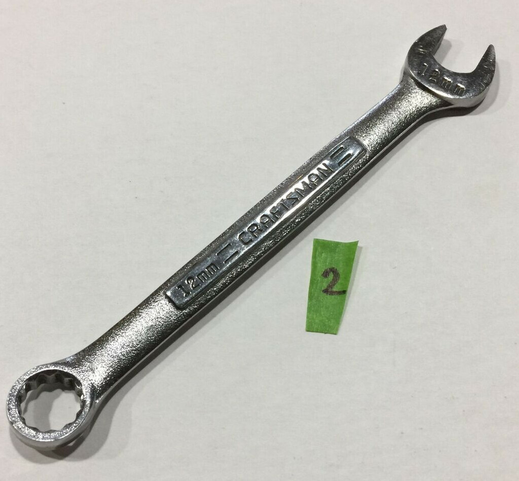 Craftsman VA 42916 12mm Combination Wrench 12 Point (2)