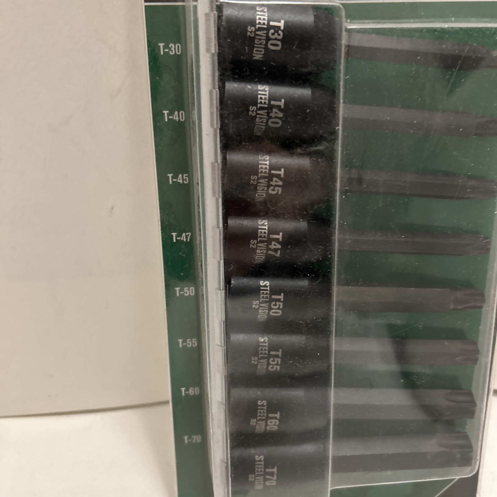 Steel Vision 58122 8pc Star Bit Socket Set 1/2″ Drive, T30-T70