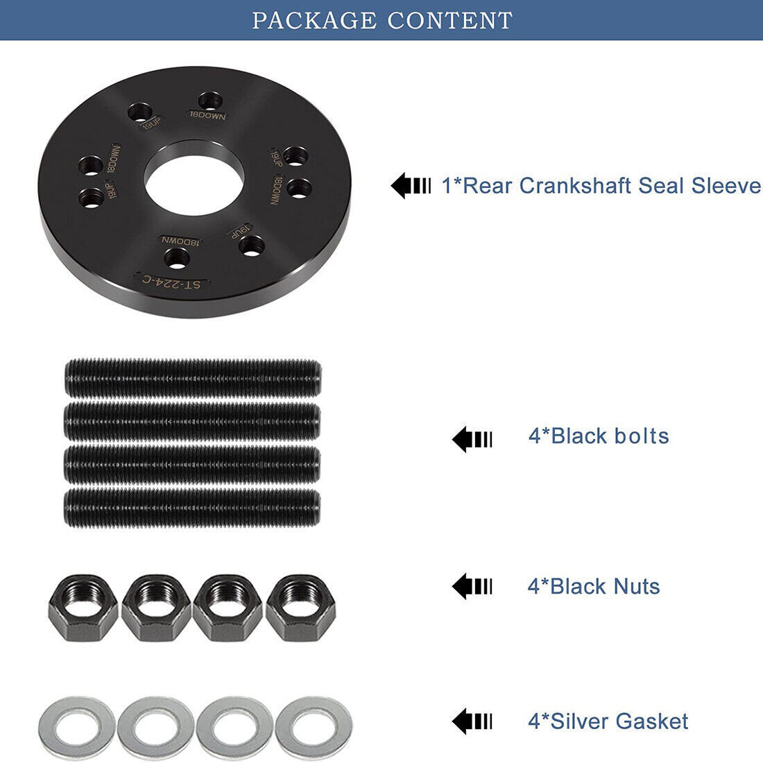 Rear Crankshaft Seal & Wear Sleeve Installer for Cummins 3.9L,5.9L,6.7L,ISC 8.3L