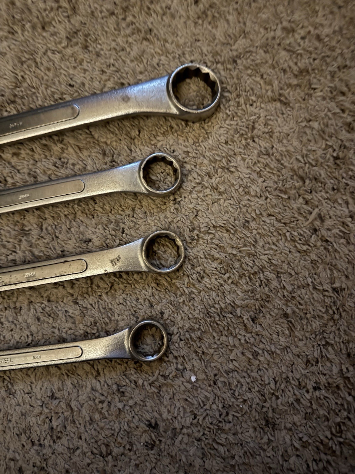 4 – VTG Continental Forged Alloy Steel SAE Combination Wrenches Japan