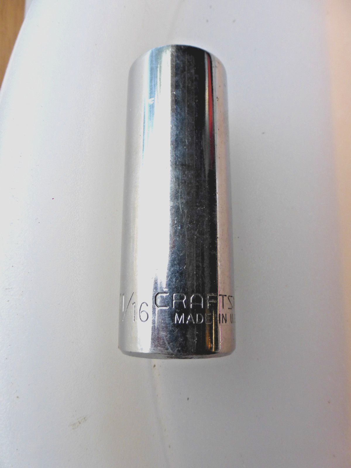 Craftsman Series EE 12pt Deep Sockets 3/8” Drive SAE 3/8-1/2-9/16-11/16 USA