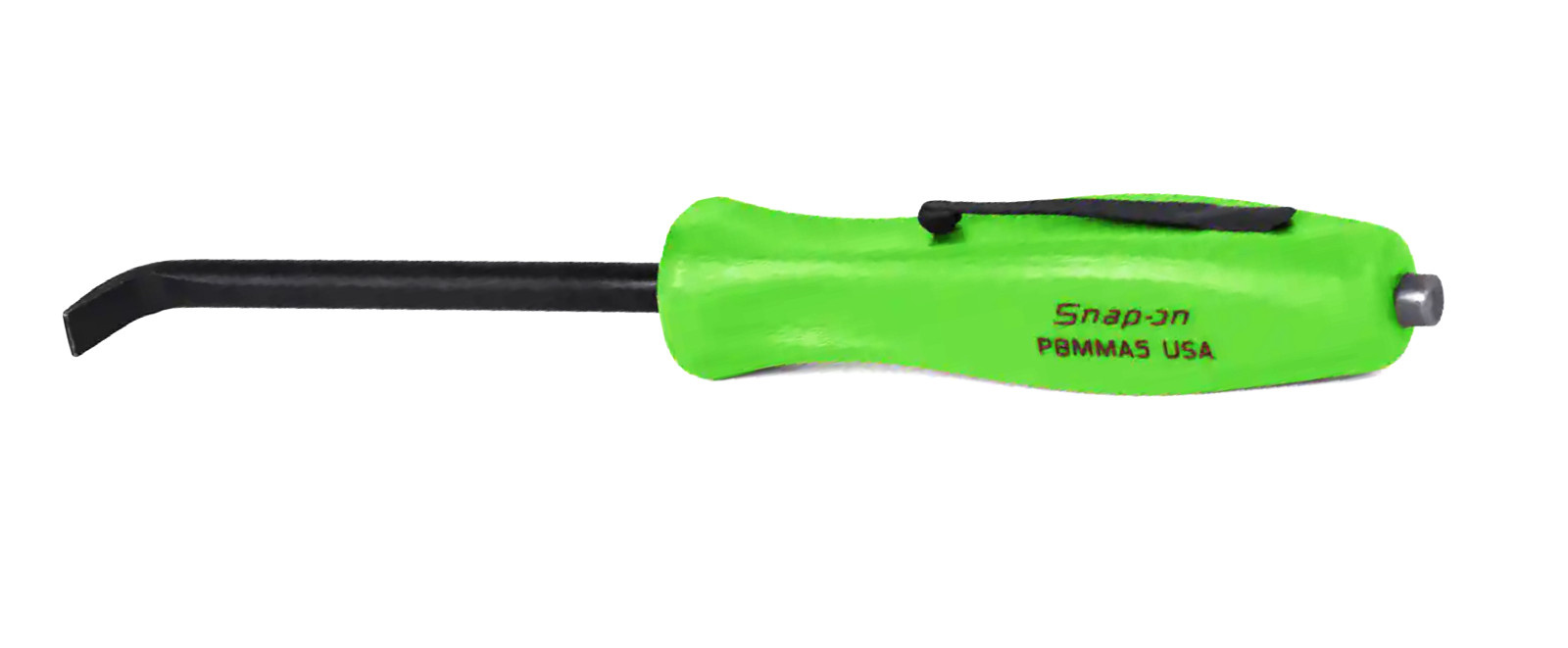 *NEW* Snap-On POCKET PRY BAR SET = 3 PCS *GREEN HANDLES* 5″ LONG ~ MAGNETIC ENDS