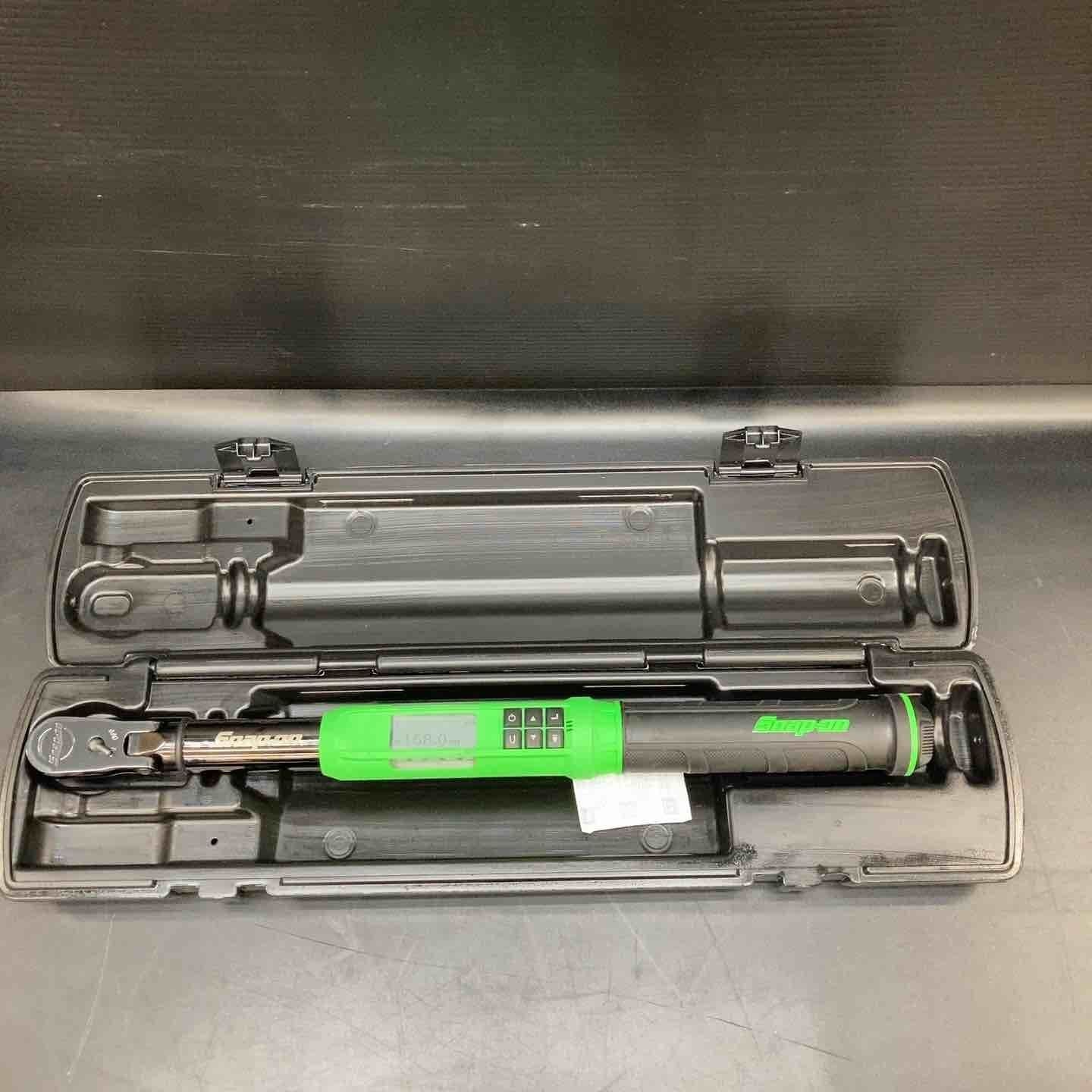 Snap-on 3/8″ Digital Torque Wrench ATECH2N125VG -TESTED EXCELLENT