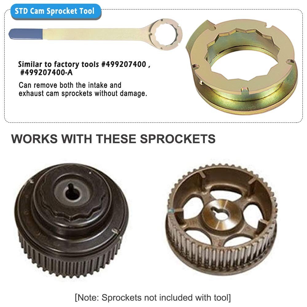 STD Intake/Exhaust Cam Sprocket Crank Pulley Camshaft Gear Lock Tool For Subaru