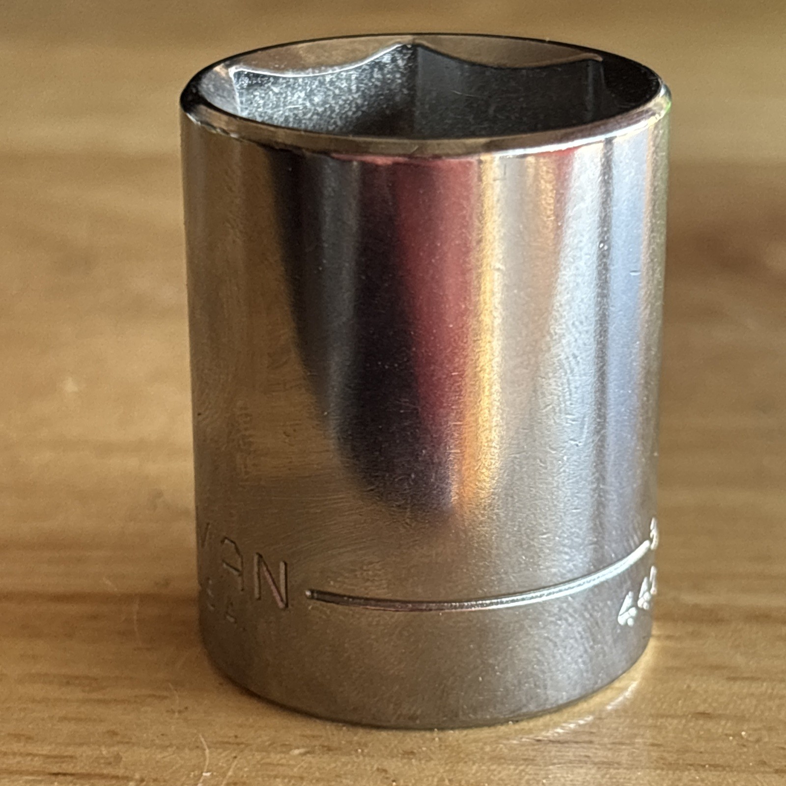 Craftsman 1″ Shallow Socket 1/2″ Drive 6 Point Inverted G Series 44066 USA