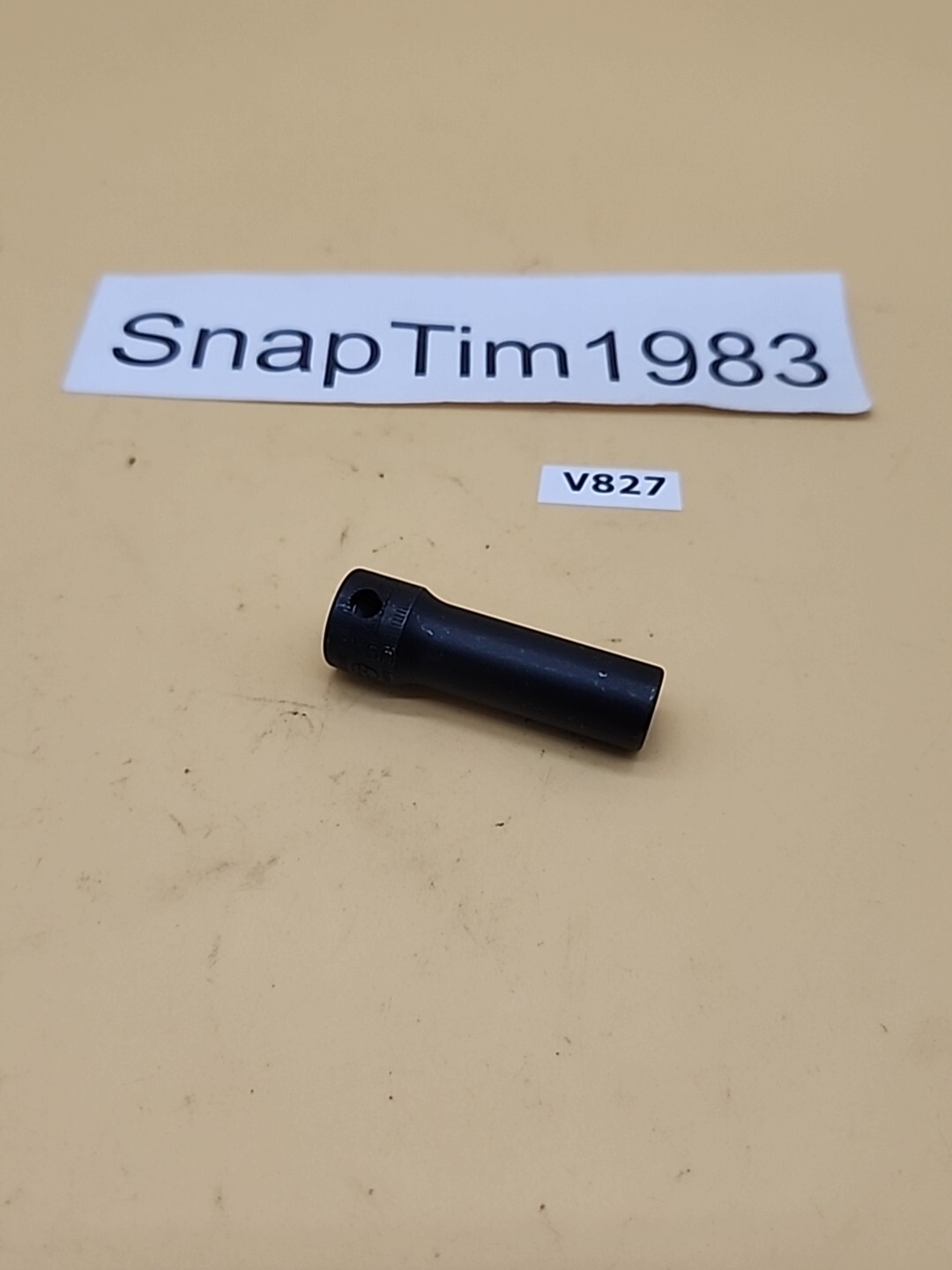 Snap-on Tools 3/8″ Drive 9mm Metric Deep 6 Point Impact Socket SIMFM9A. USA