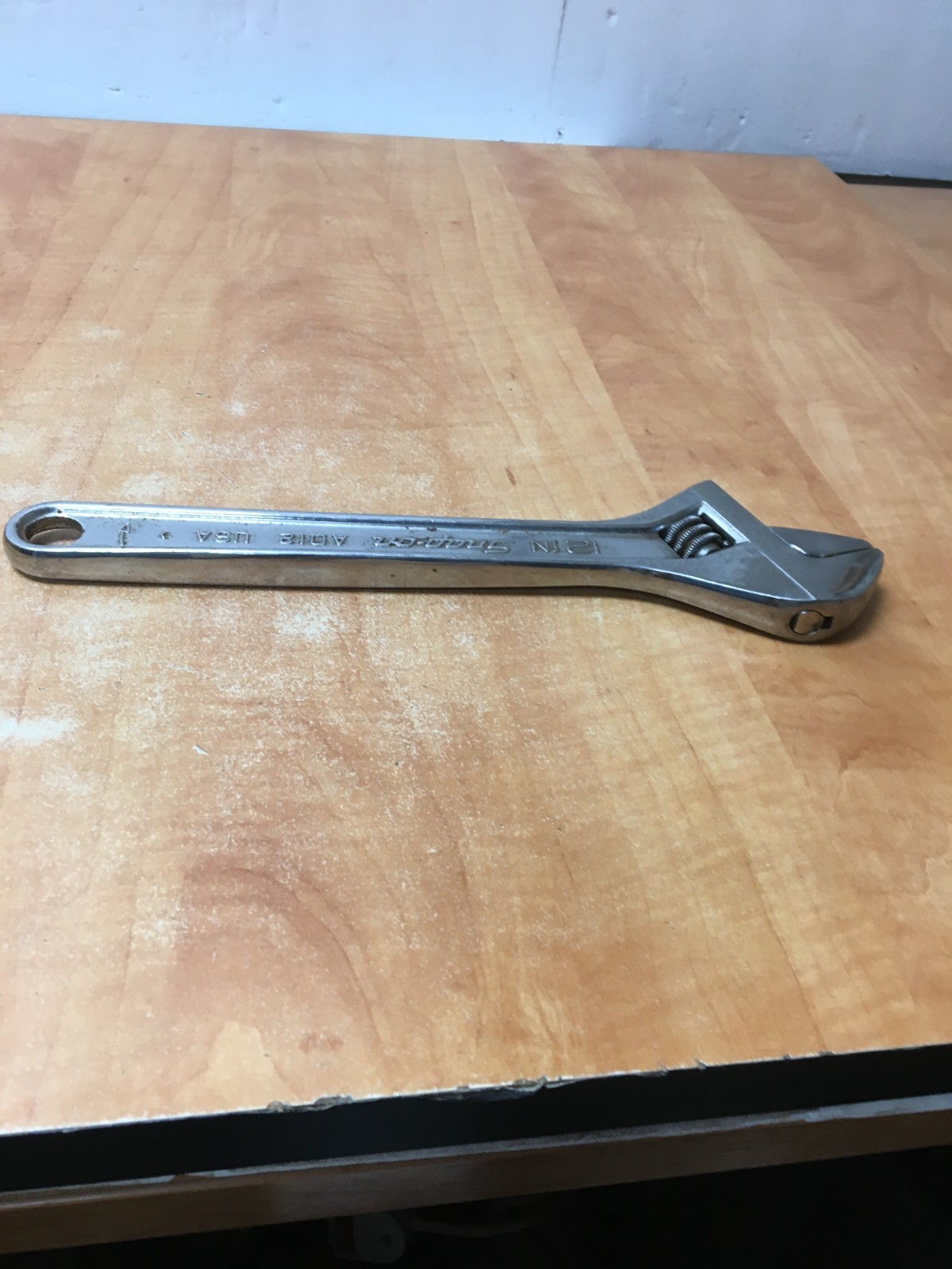 Snap On 12″ Adjustable Wrench AD12 Made in USA
