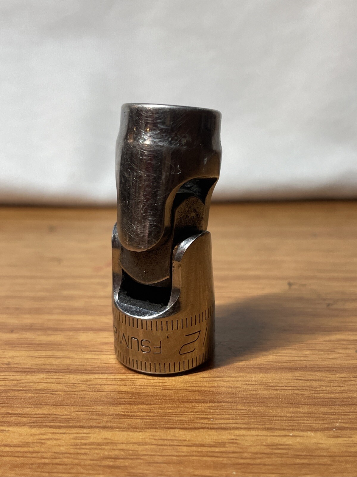 Snap On 3/8″ Drive 12mm Metric Shallow 6pt Swivel Socket FSUM12A USA NEW