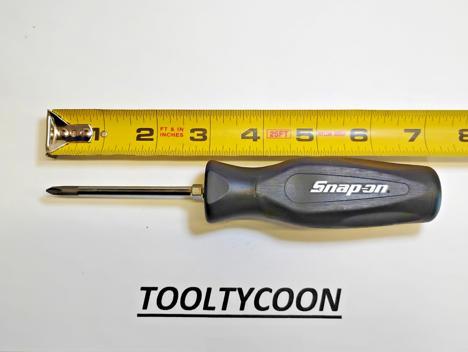 Snap-on Tools USA NEW RARE BLACK Soft Grip P1 #1 Phillips Screwdriver SGDP31IRB