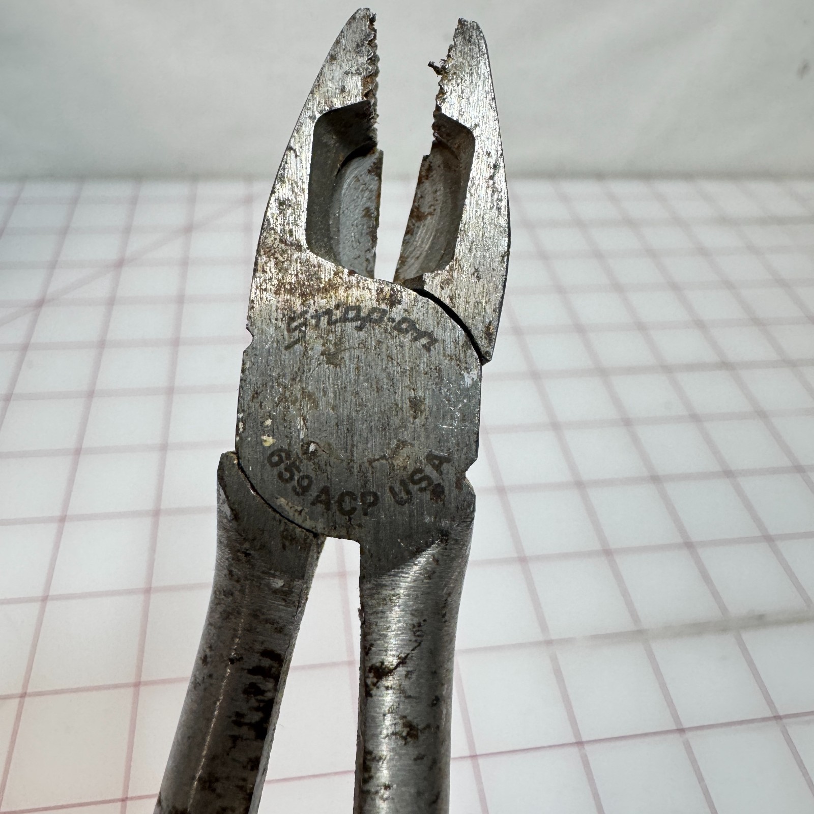 Snap On 9” Long Reach Pliers With Side Cutter 659CP Lifetime Warranty