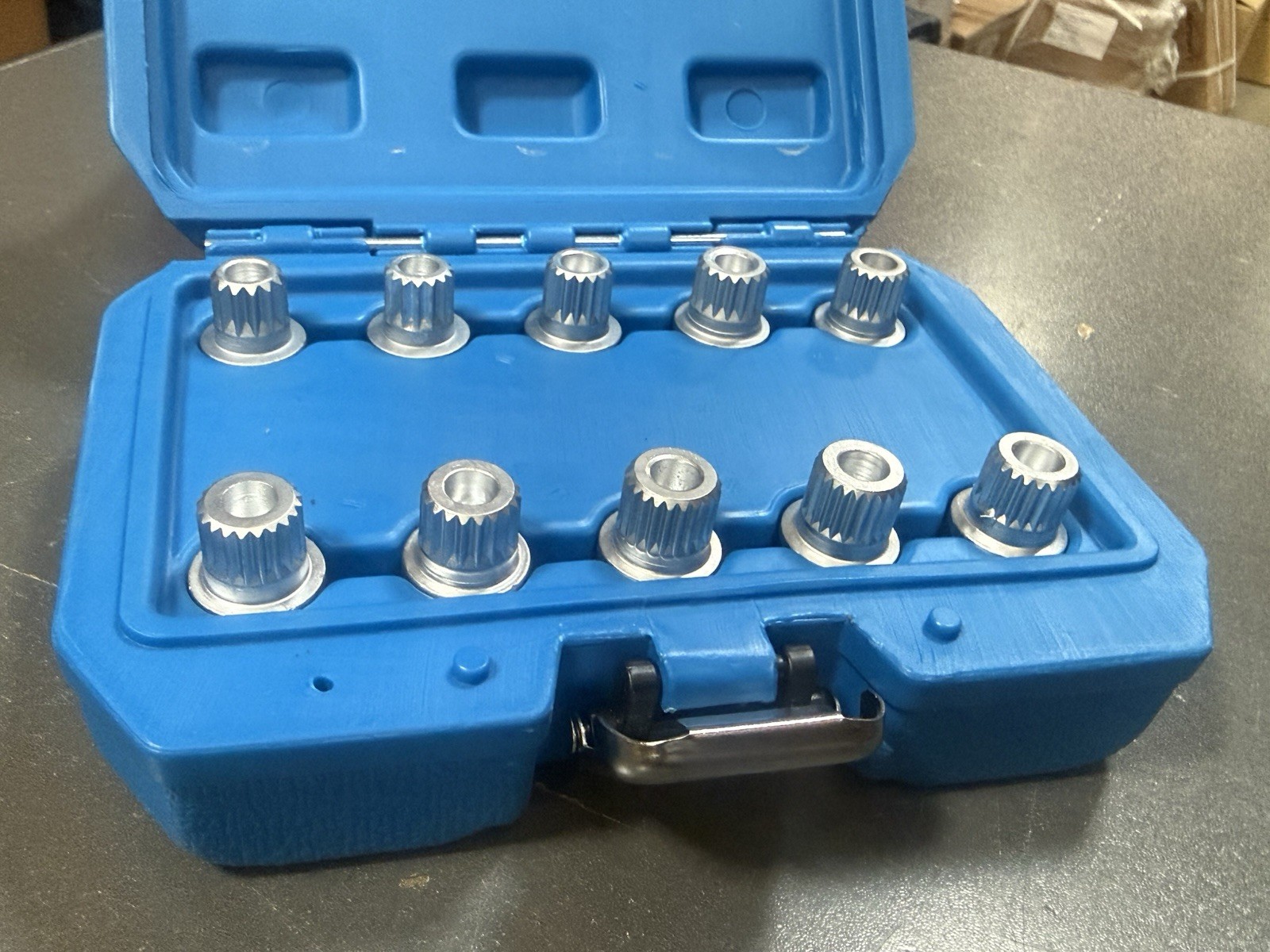 10pcs Wheel Lock Lug Nut Key Removal Kit Anti-Theft Screw Spline Socket for BMW