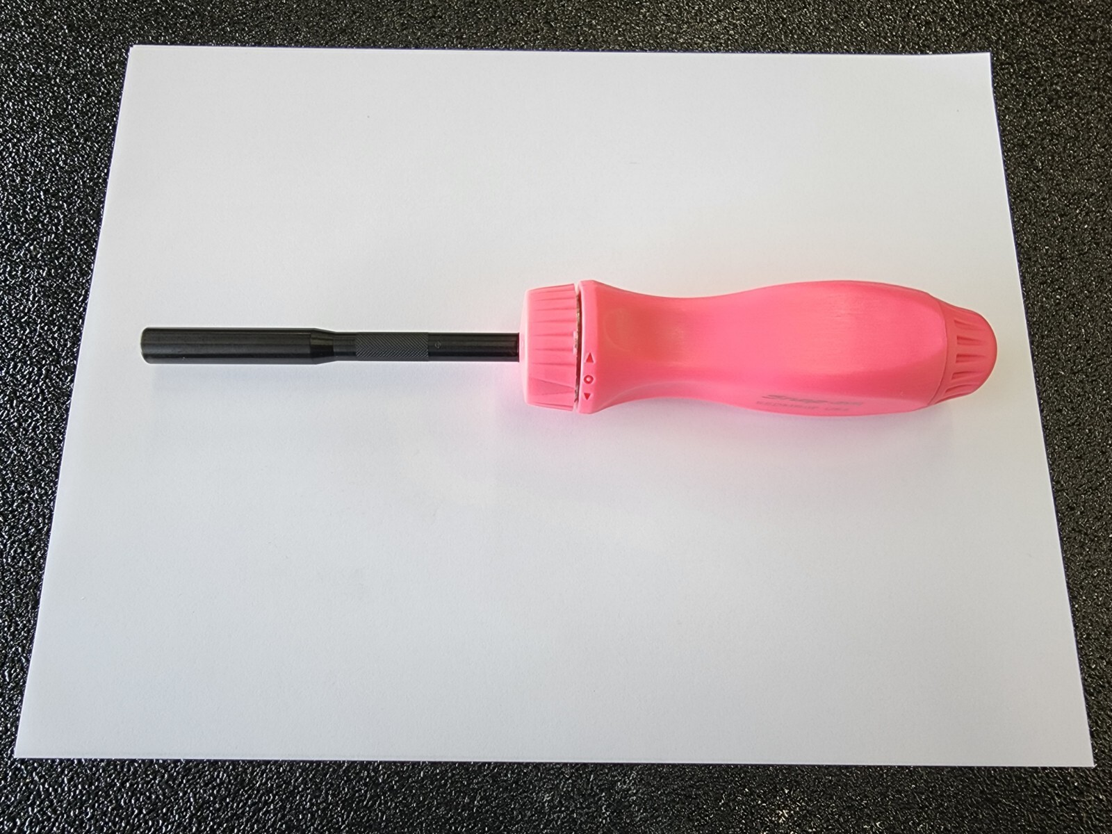 Snap-on Tools USA RARE HOT PINK Hard Handle Ratcheting Screwdriver SSDMR4BP