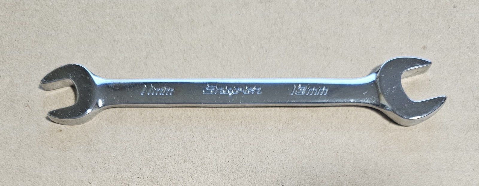 Snap-on Tools VOM1113B 11mm x 13mm Double Open End Metric Wrench NEW