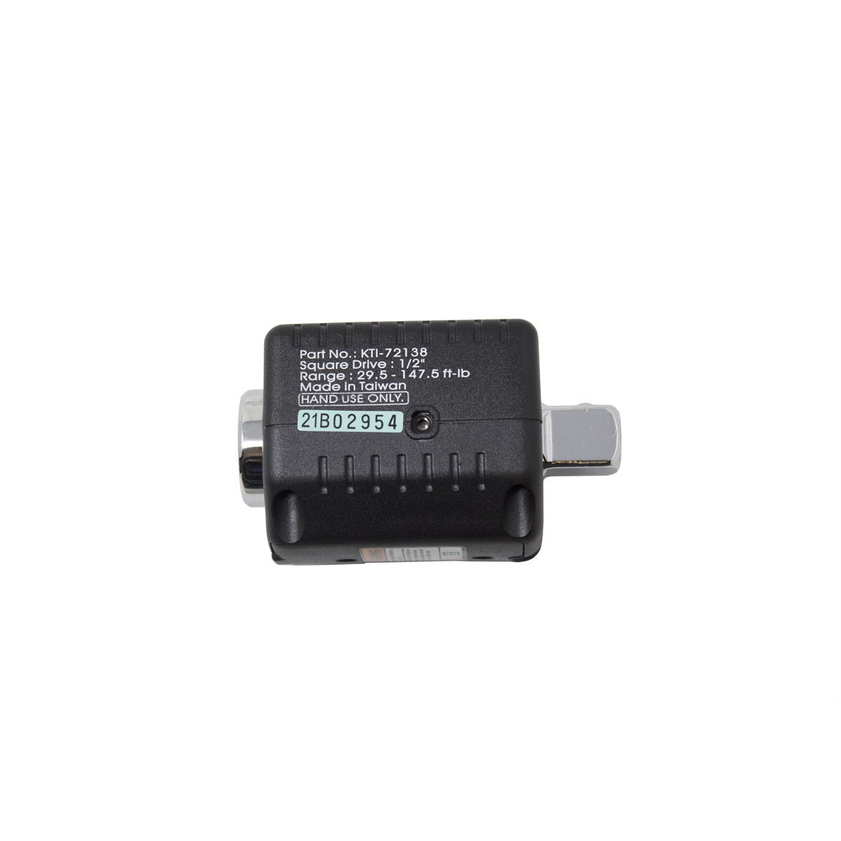 K Tool International 72138 Digital Torque Adapter 1/2 Drive 29.5 to 147.5 ft lbs