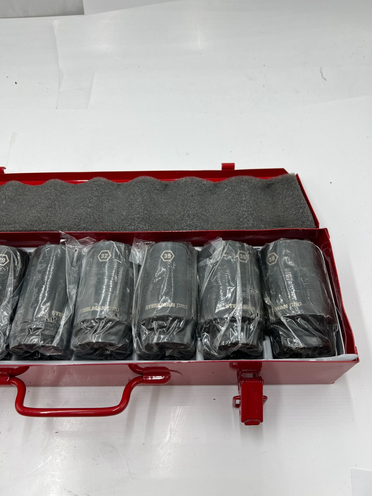 Steelman 8-Piece Pro Deep Drive 6 Point Impact Metric Socket Case