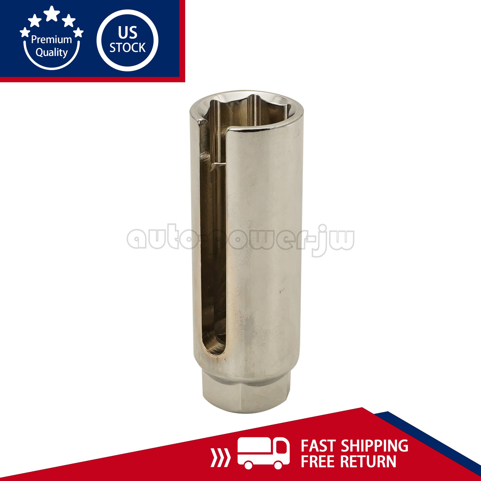 7/8» 22mm O2 Oxygen Sensor Socket Removal Tool Side Wire Cutout 1/2″ Drive US