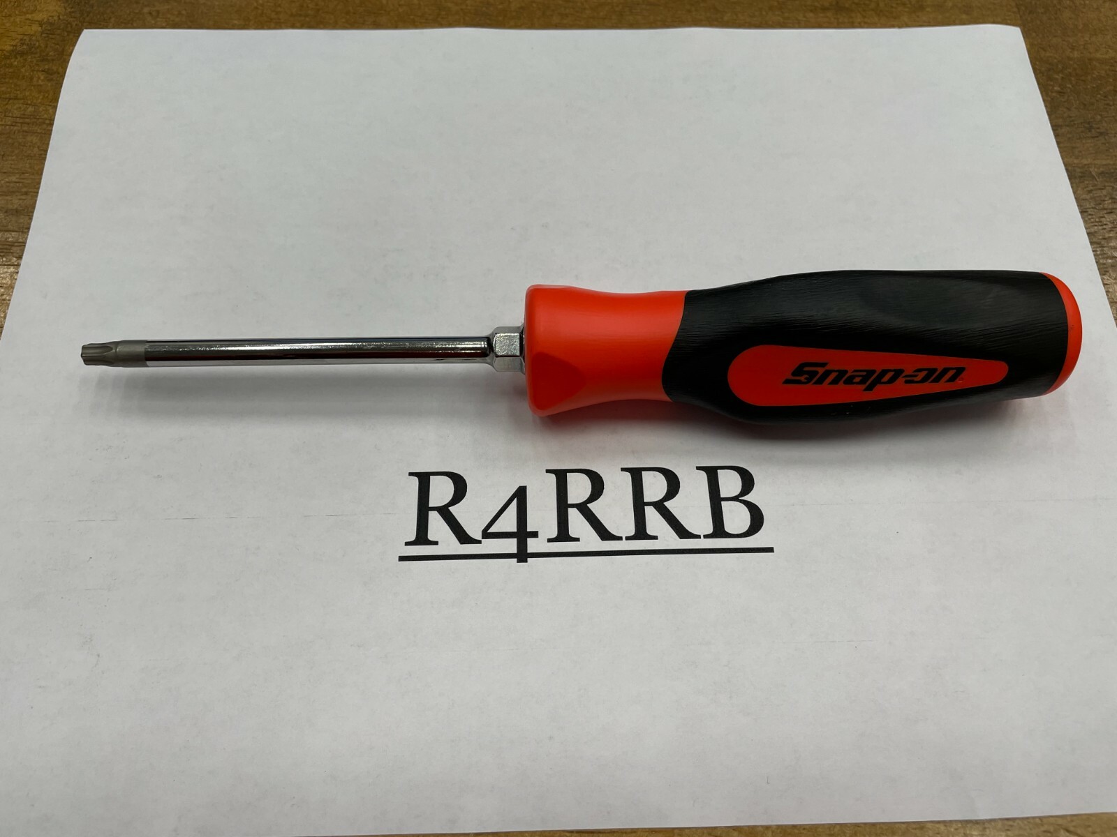 Snap-on Tools USA NEW ORANGE Soft Grip T30 Torx Screwdriver SGDTX430BO
