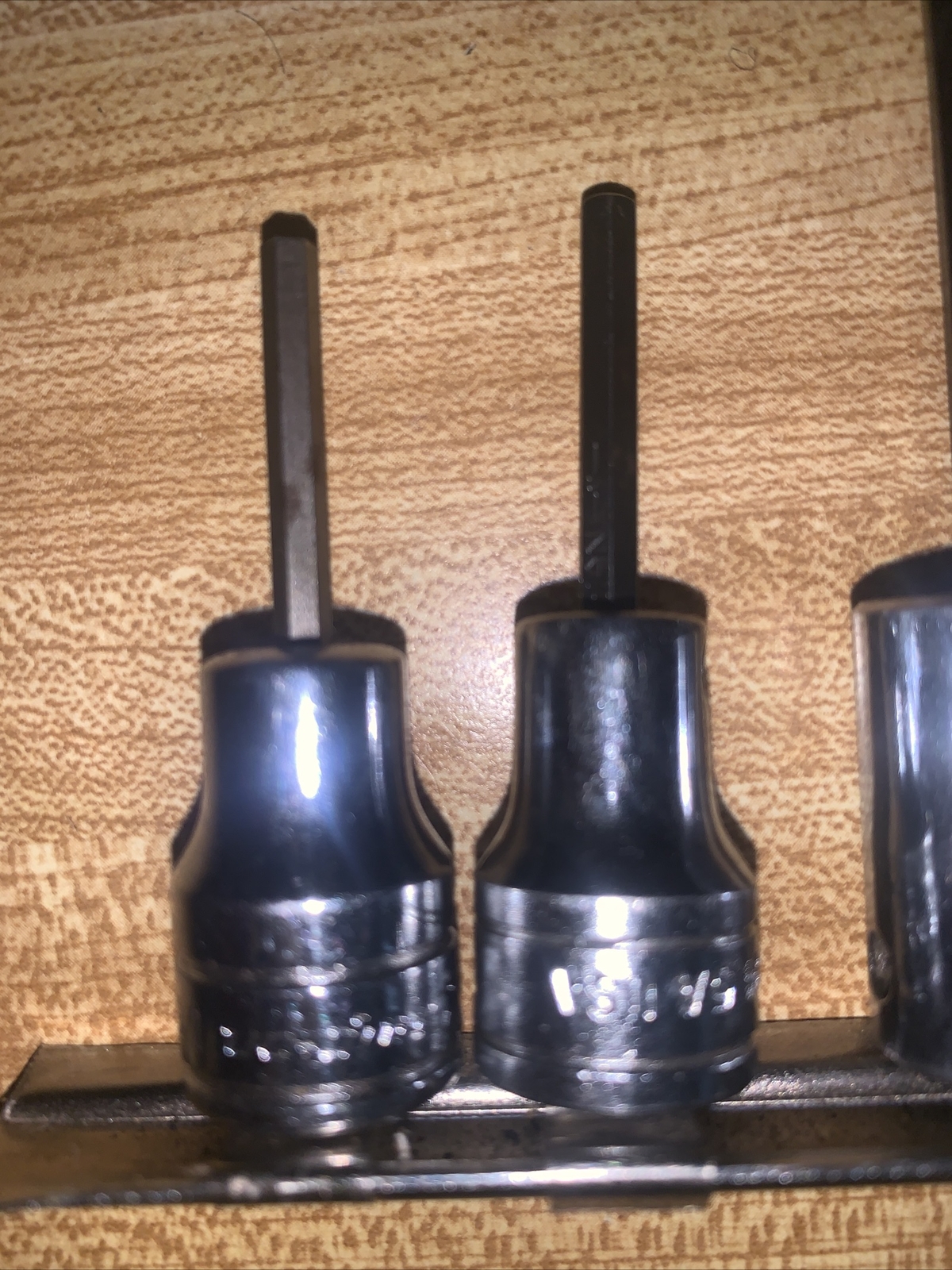MAC TOOLS & Snap On 3/8″ Drive Hex Socket Driver METRIC AND SAE LOT 6 Pcs USA