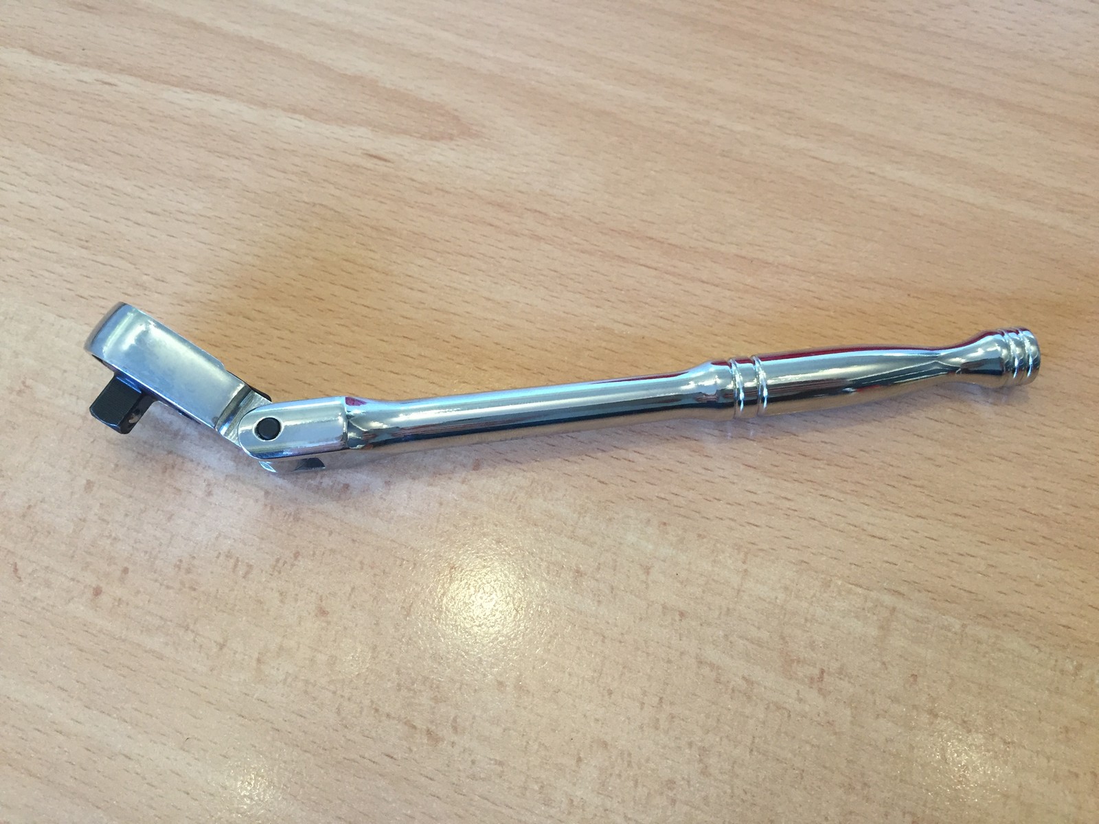 BRITOOL HALLMARK 1/4 DRIVE FLEXI HEAD DUST PROOF RATCHET 170mm LONG