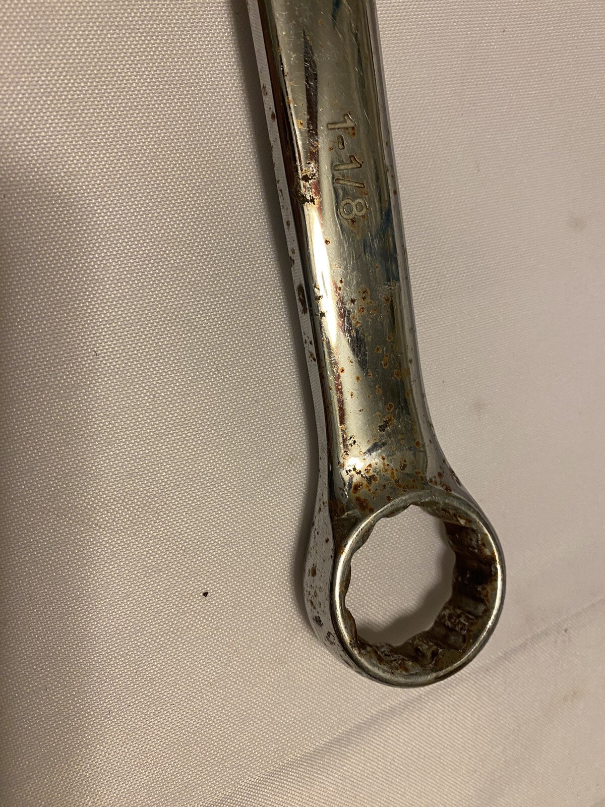 AMPRO 1 1/8″ COMBINATION WRENCH, 15.5″ LONG