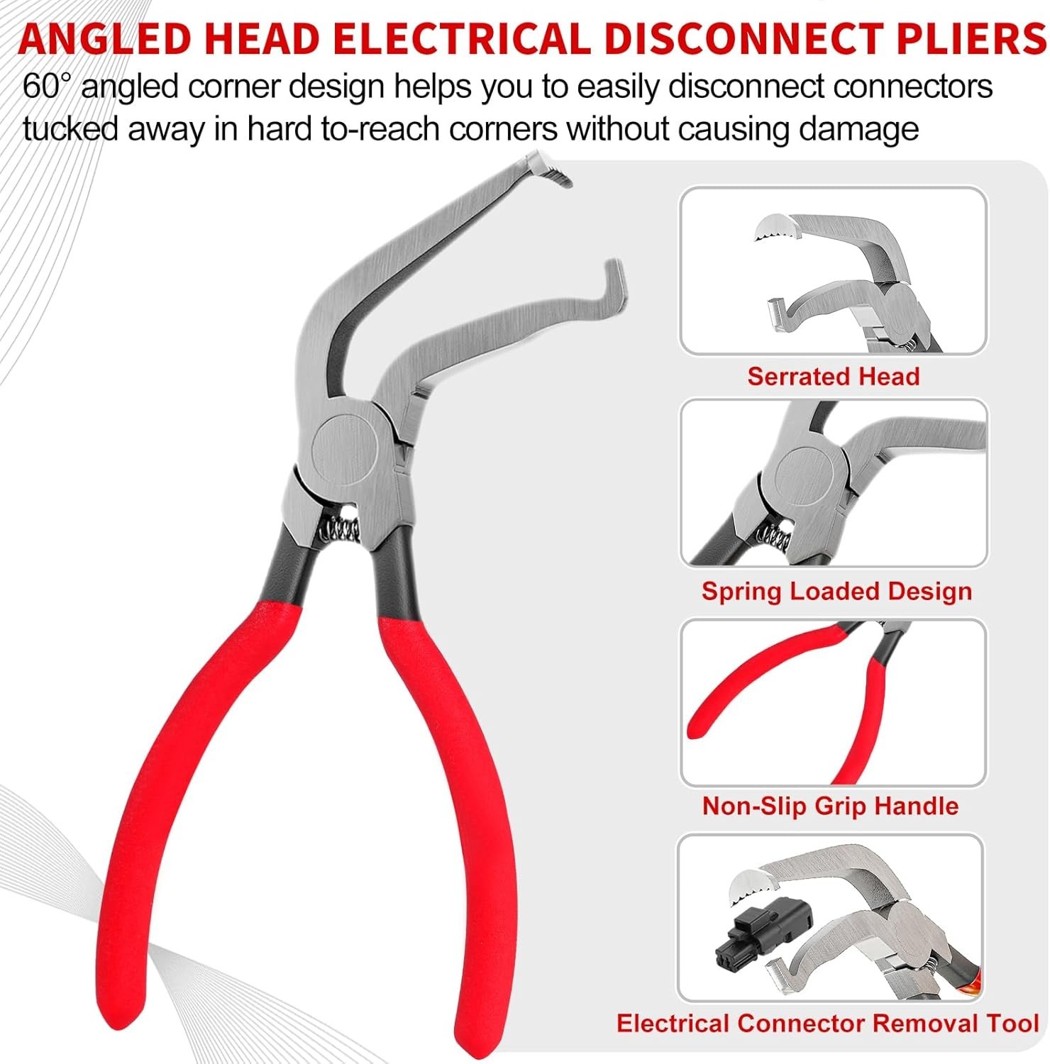 Universal 5-Piece Disconnect and Hose Clamp Tool Set for Efficient Car Repairs