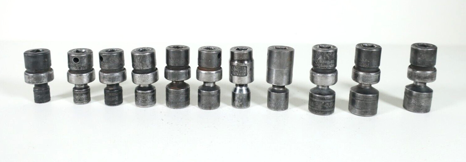 Snap On 3/8″ Drive 11pc Metric Swivel Impact 6pt Socket Set(9mm-19mm)IPFM