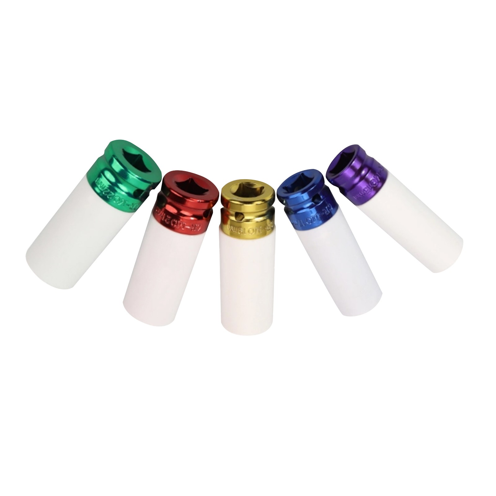 1/2″ Drive Lug Nut Socket Wheel Lug Impact Nut Sockets w/ Protective Sleeve