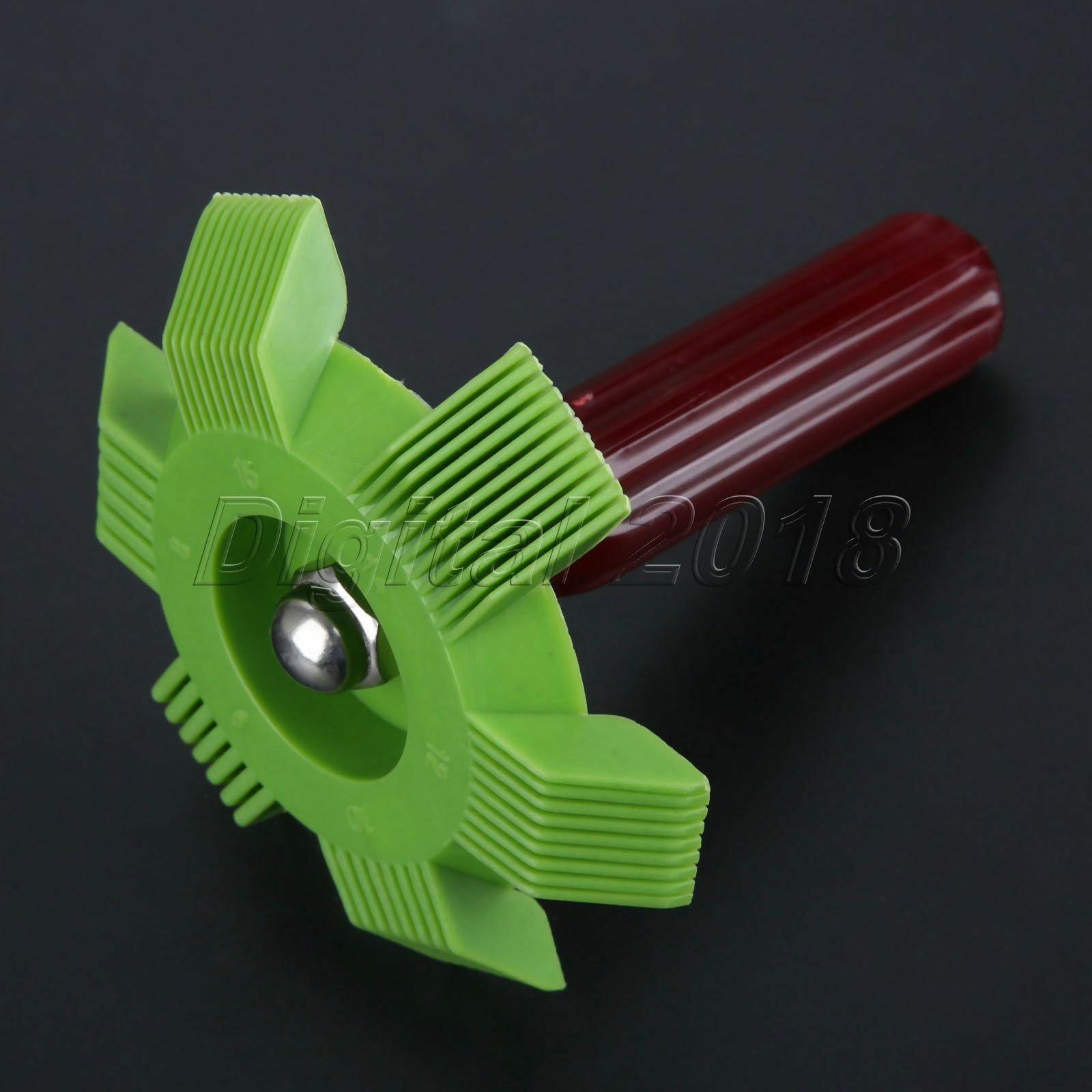 Condenser Fin Straightener Comb 6 in1 Cleaner Automotive A/C Radiator Evaporator