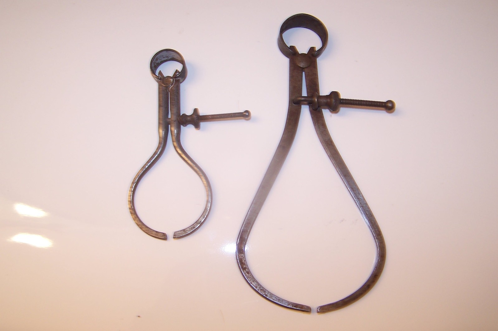 VINTAGE Starrett Calipers Lot of 3 Outside Inside Divider Lot of 3