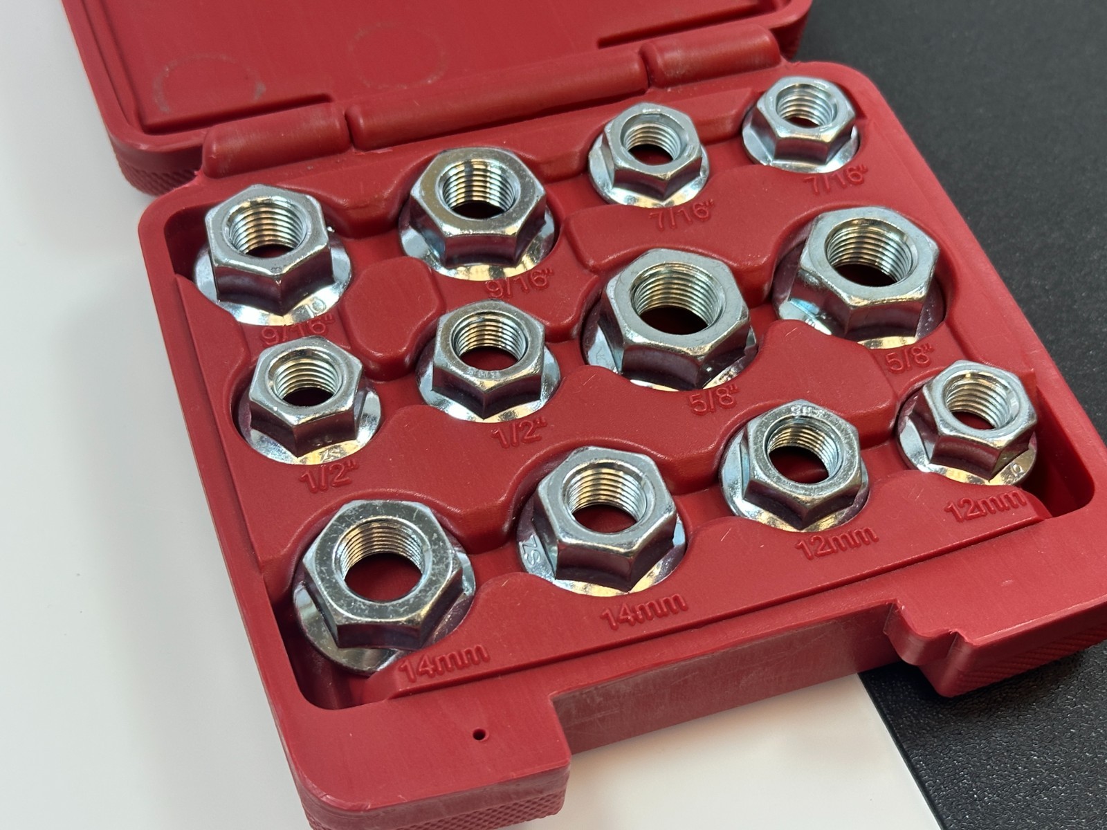 NEW Lock Technology (Official OEM Supplier) 12pc Flange Nuts LT830A Nuts Kit Set