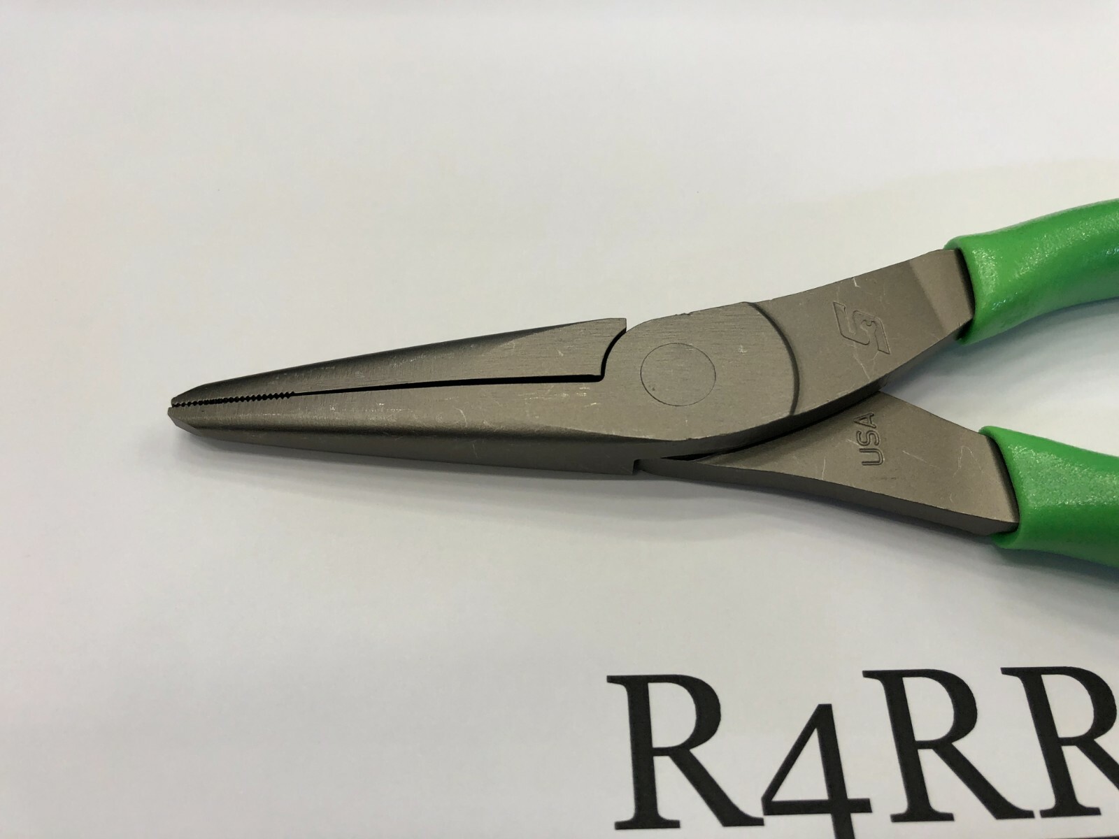 Snap-On Tools USA NEW GREEN Soft Grip 8″ Talon Grip Needle Nose Pliers 96ACFG