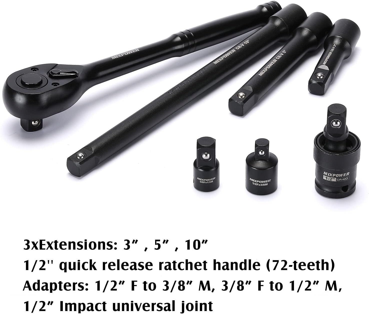 Durable 70-Piece Impact Socket Set with High-Torque Design – Quality Guaranteed