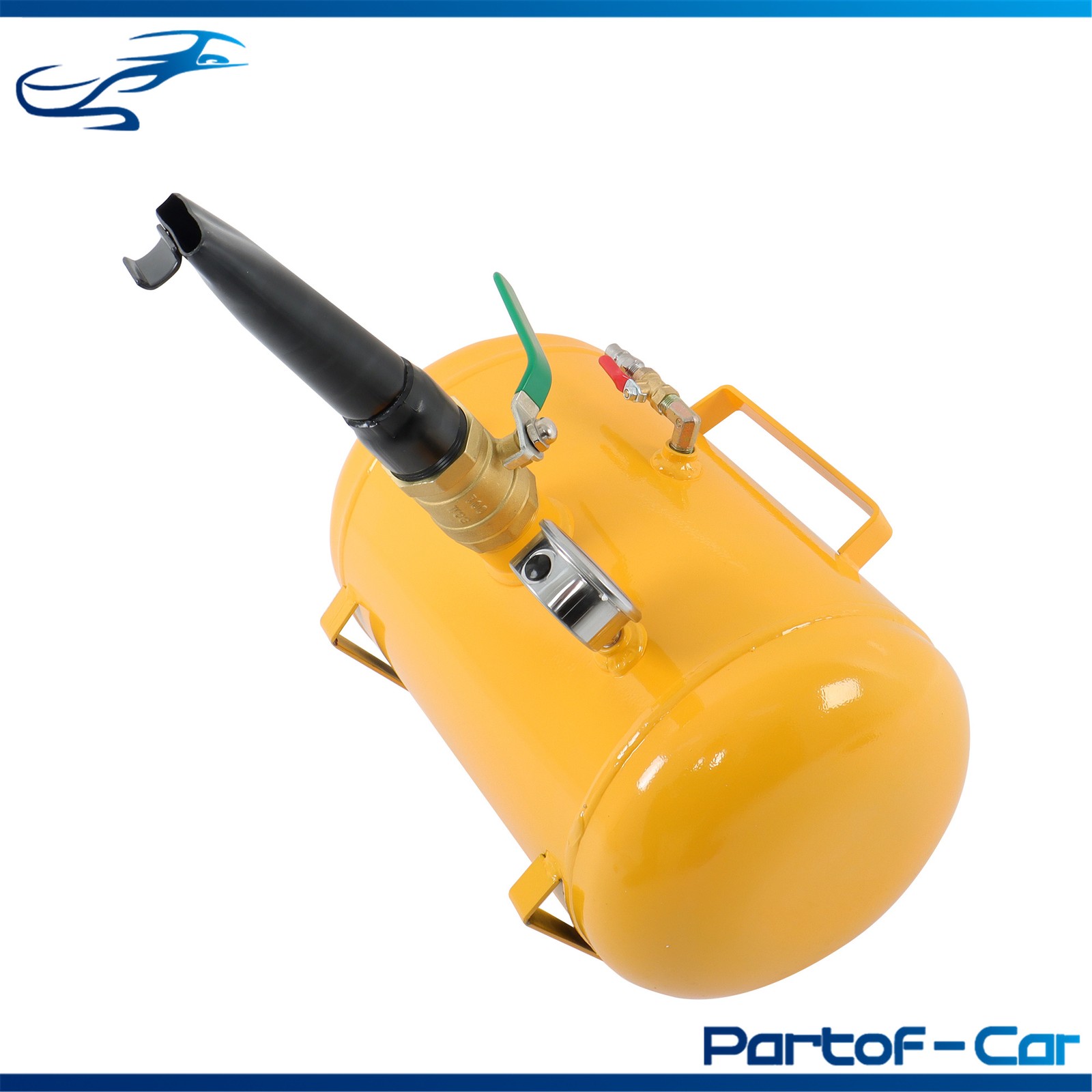 Yellow 5 Gallon 145PSI Heavy Duty Air Tire Bead Seater Blaster Seating Tool