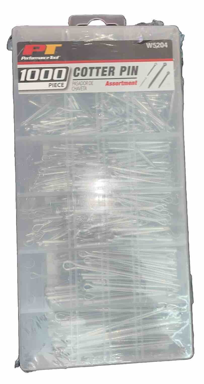 Performance Tool W5204 1000 Piece Cotter Pin Assortment