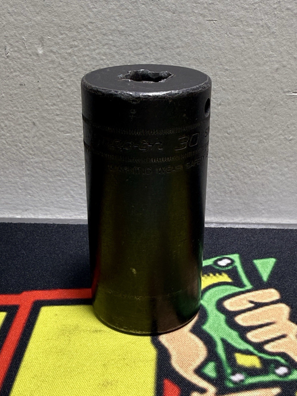 Snap On SIMM300 1/2″ Drive 6-Point Metric 30mm Deep Impact Socket