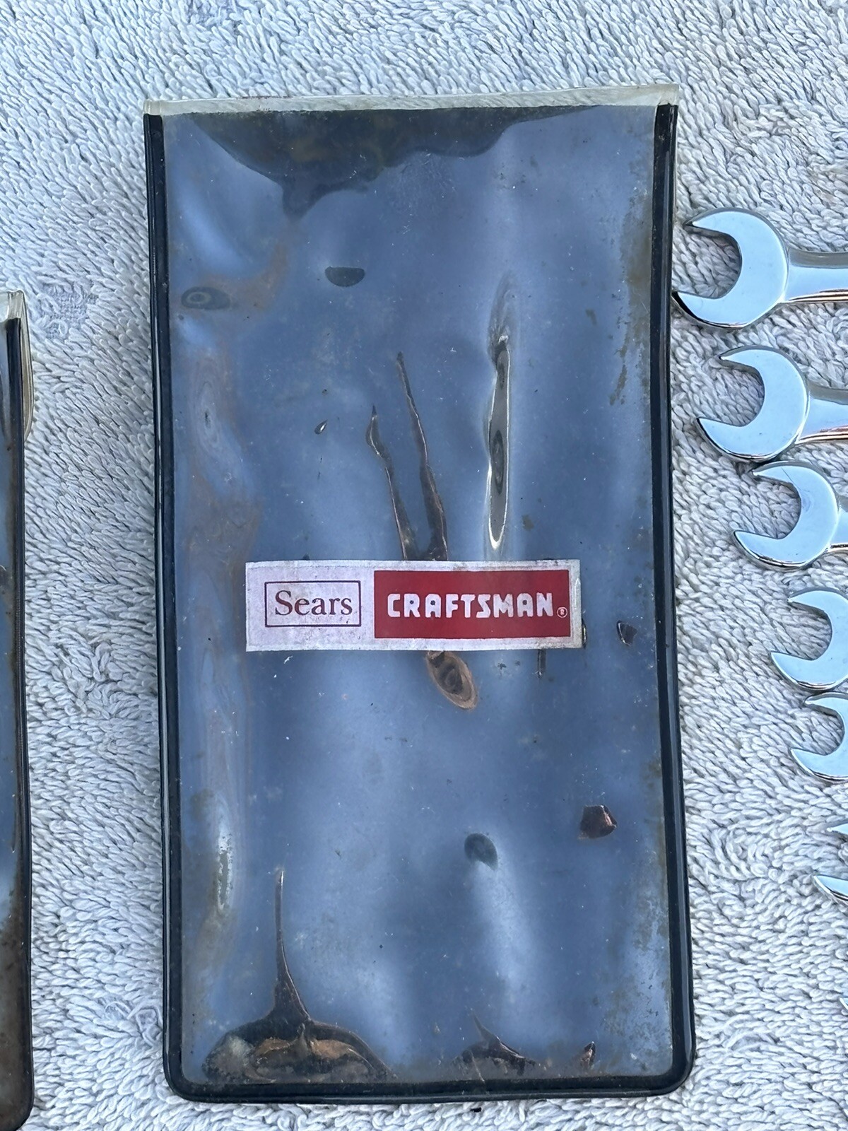 Vintage Craftsman Open End Ignition Wrench Set 9-4306 & 43441 Combination 20 Pcs