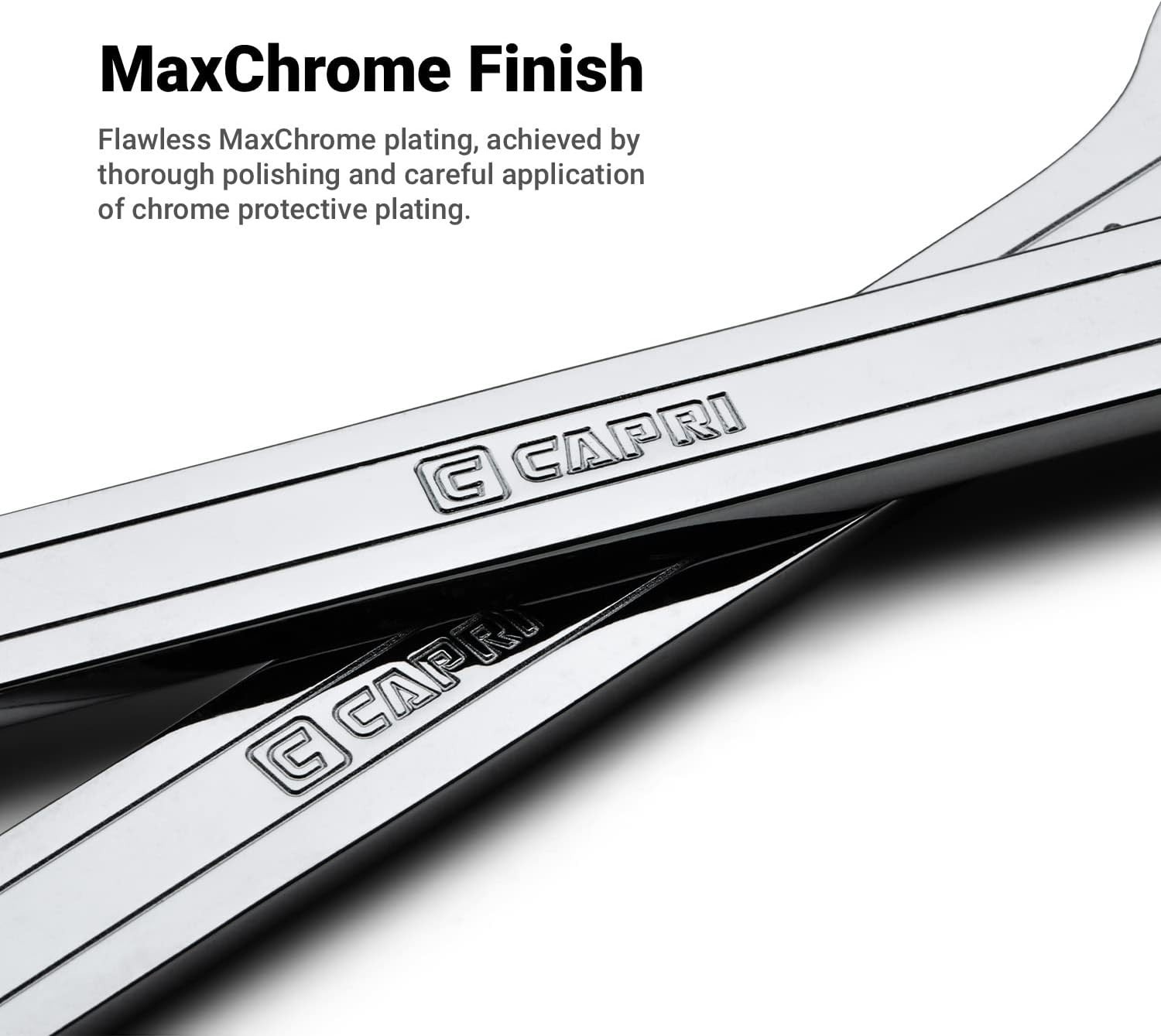 Durable Chrome Vanadium 12mm x 13mm Open End Wrench – Low Profile Design