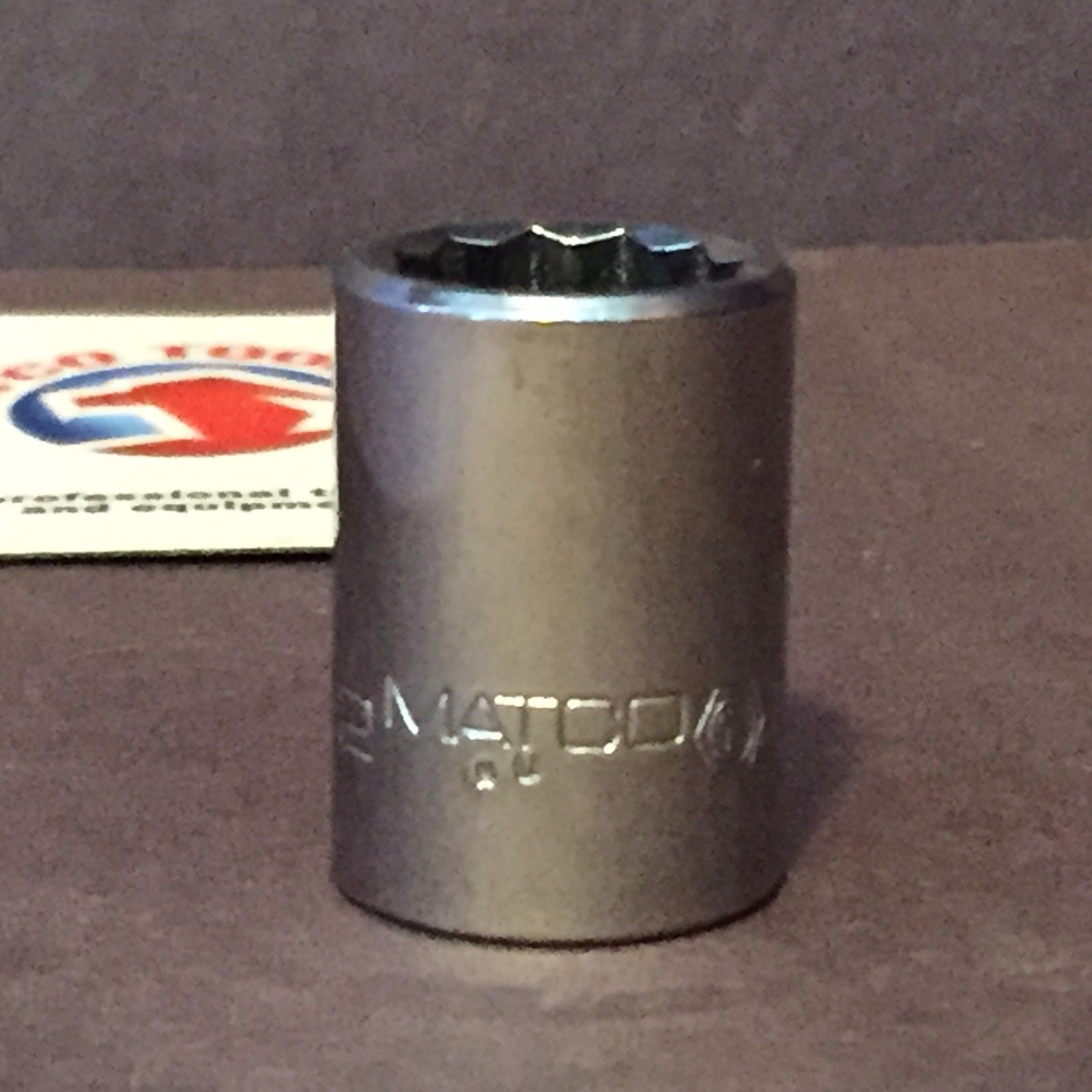 Matco Tools B162 1/2″ 3/8 Drive 12-Point Shallow Standard Impact Socket.