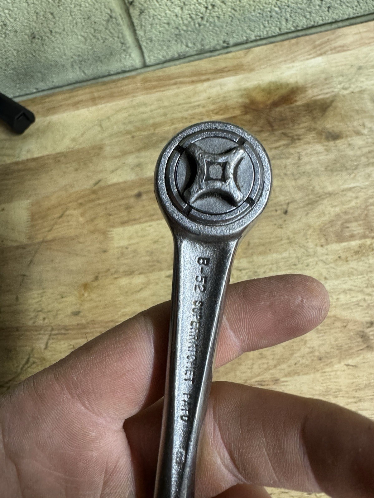 JH Williams & Co. Tools Usa 3/8 Drive Ratchet B-52 Superratchet Vintage