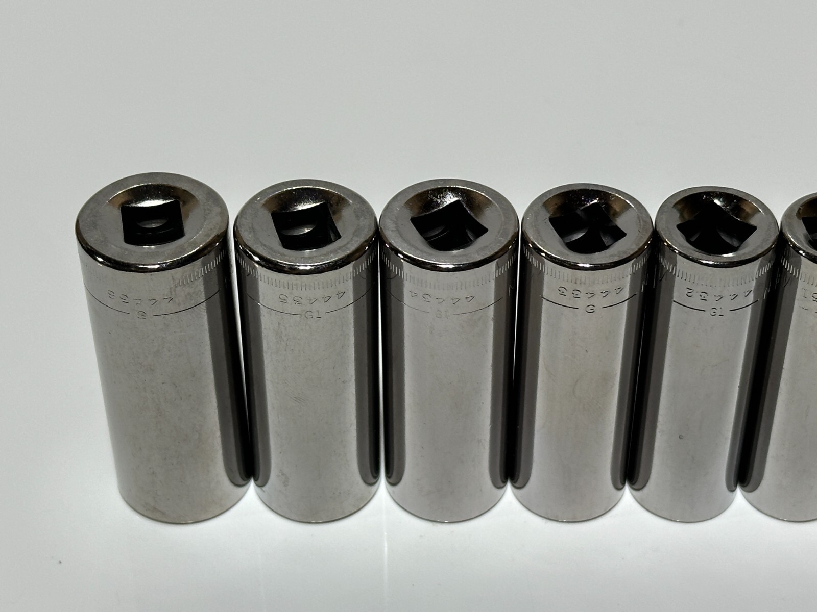 NOS Craftsman USA 11pc Metric 9mm-19mm Deep Socket Set – 3/8″ Drive – 6 Point
