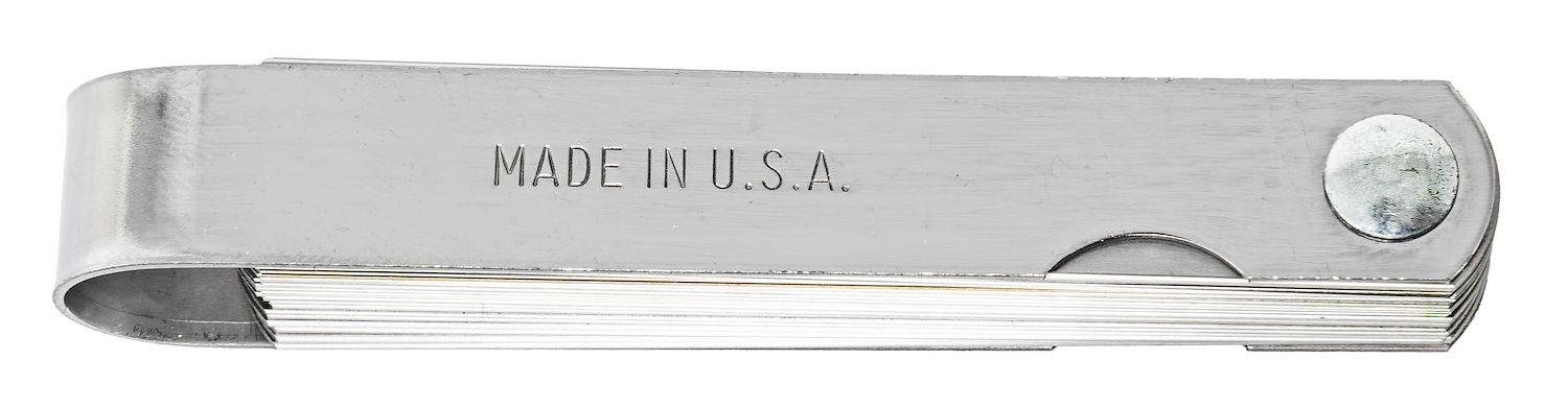 JEGS 80500 32-Blade Feeler Gauge Kit