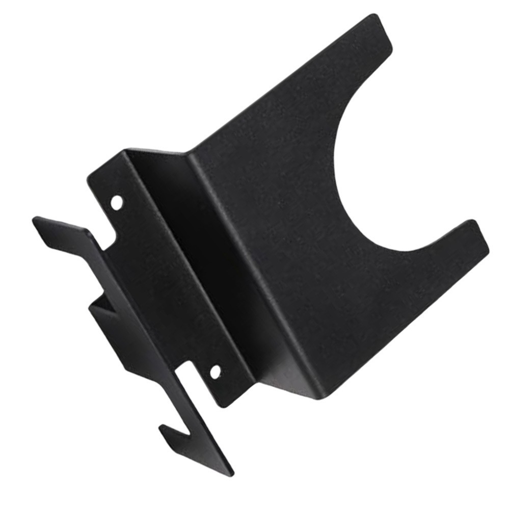 Metal Wall Mount Bracket for 5 Inch Angle Grinder Tool Storage Rack Black