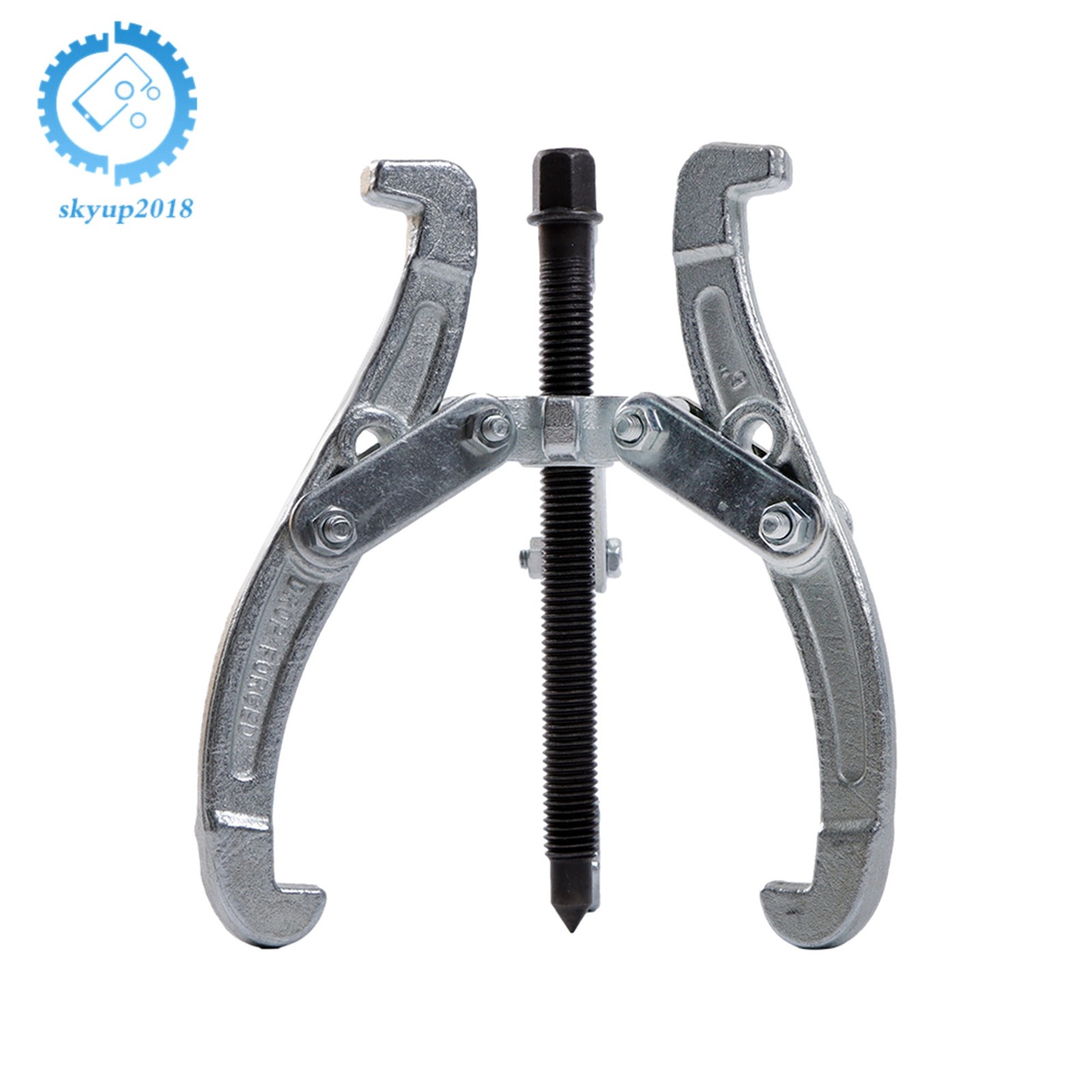 3 in/4 in/6 in/8 in Gear Puller Set 3-Jaw Bearing Puller Wheel Gear Pulley 4 Pcs