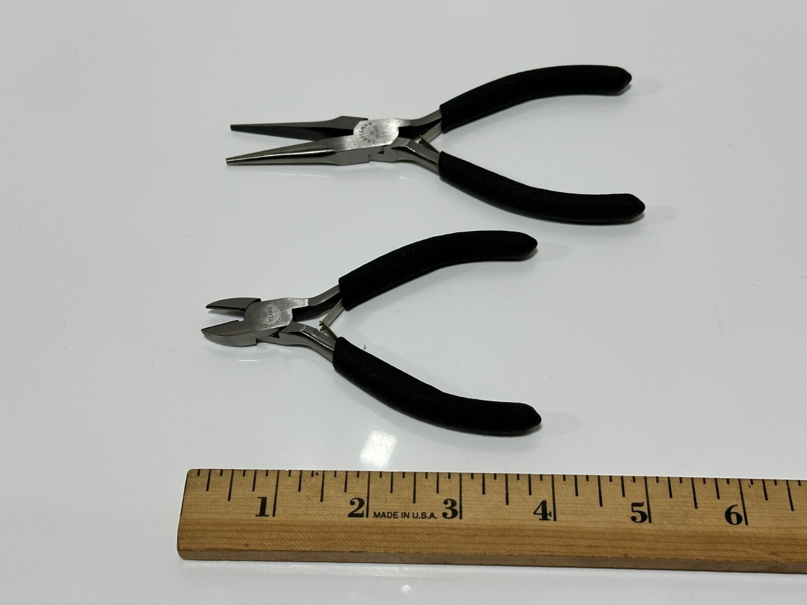 Craftsman (NEW NOS) 80 YEARS 2pc Pliers Set Lot, 45740 Needle & 45733 Cutter