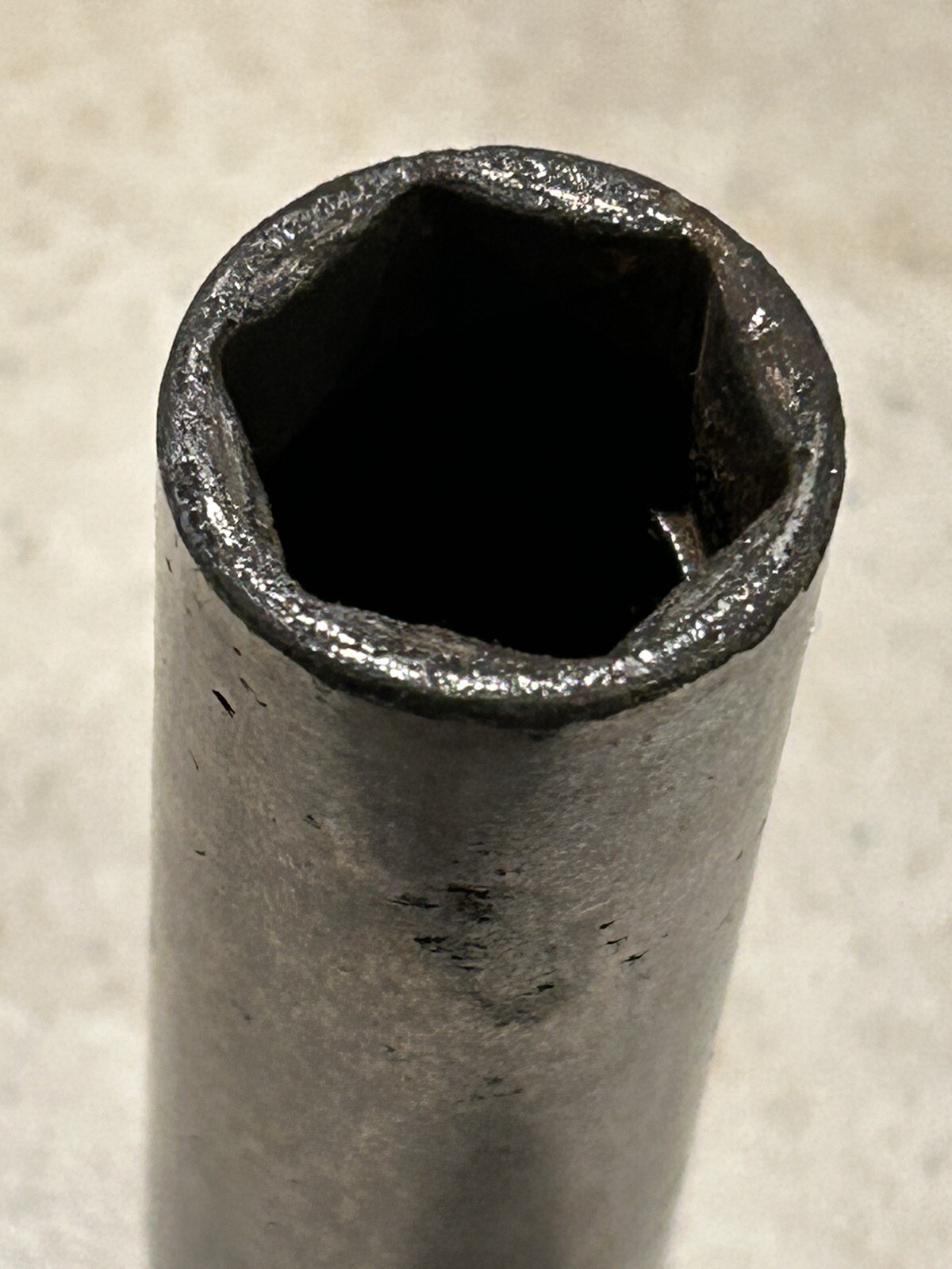 VINTAGE Snap-on Tools USA 1/2″ Drive 11/16″ SAE Deep 6 Point Chrome Socket TS221