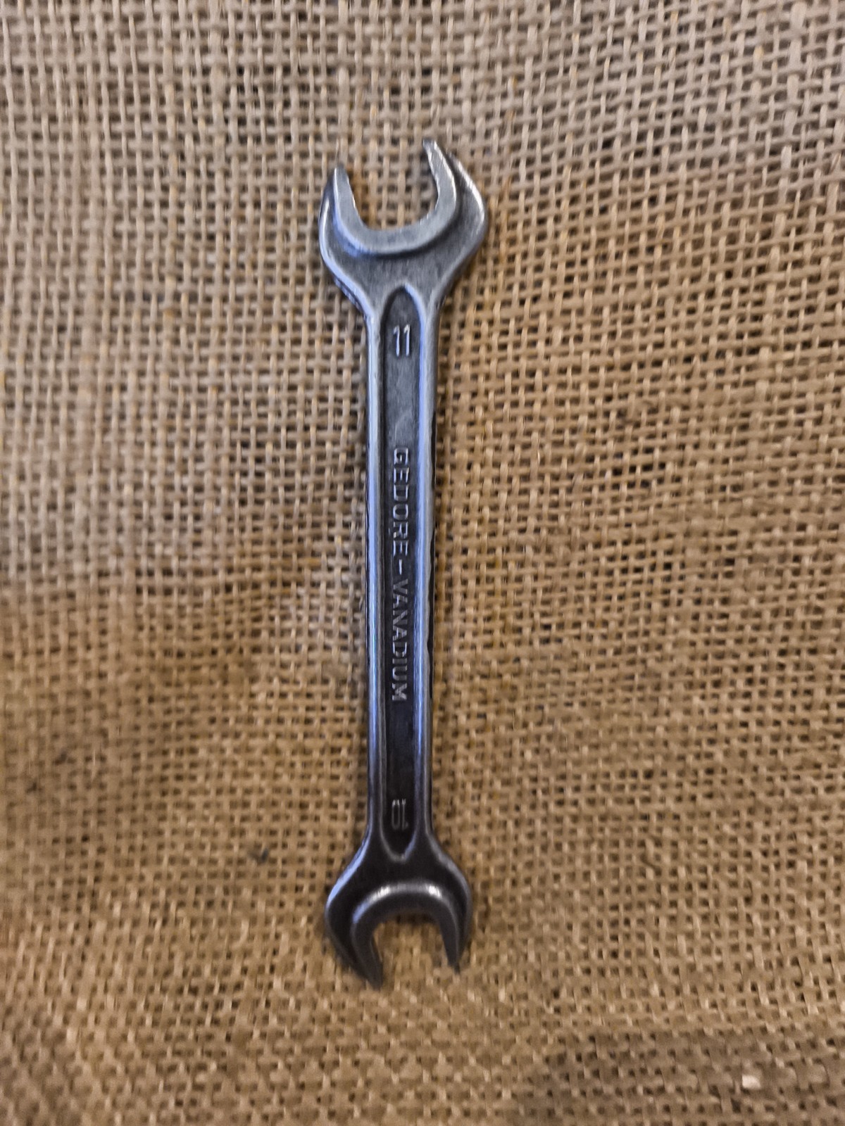 Gedore 10mm X 11mm Open Ended DIN895 Spanner Bike Mechanics German Car Tool Kit